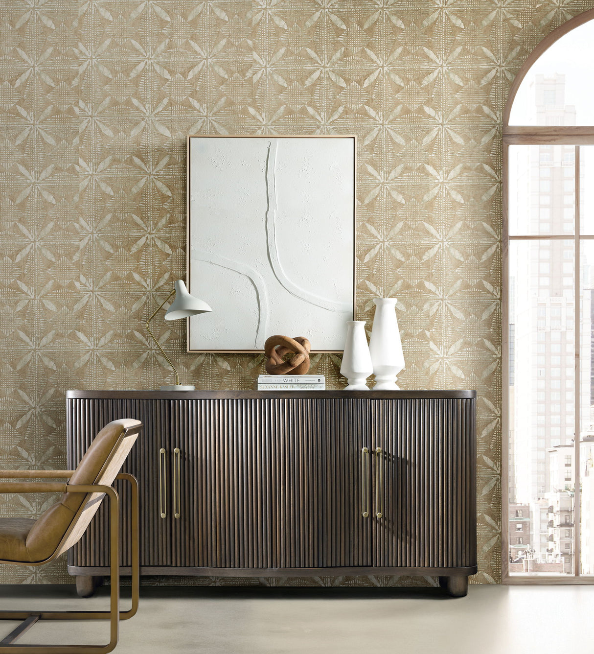 Commerce And Market - Reese Entertainment Credenza - Dark Wood