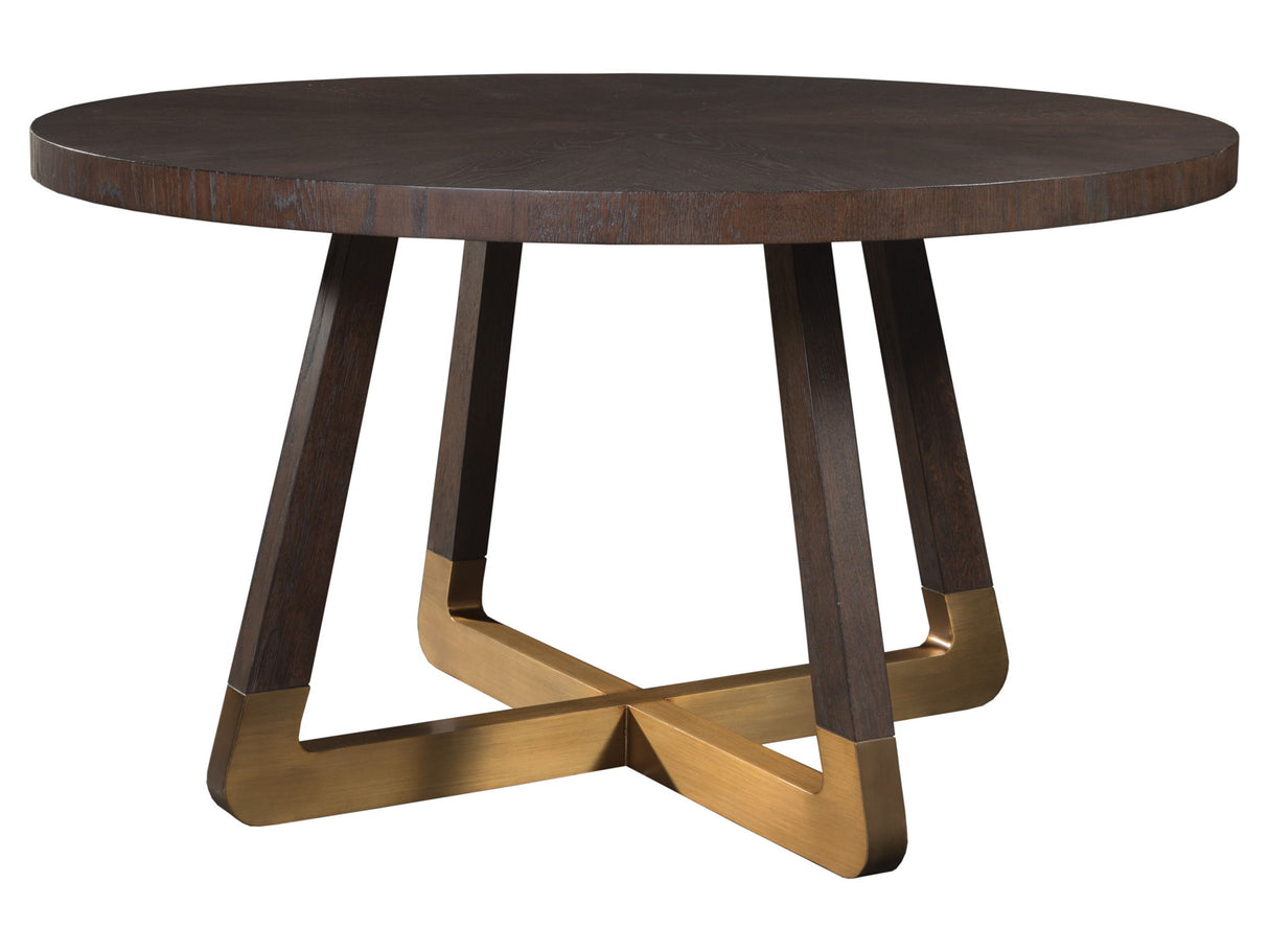 Verbatim - Round Dining Table - Dark Brown