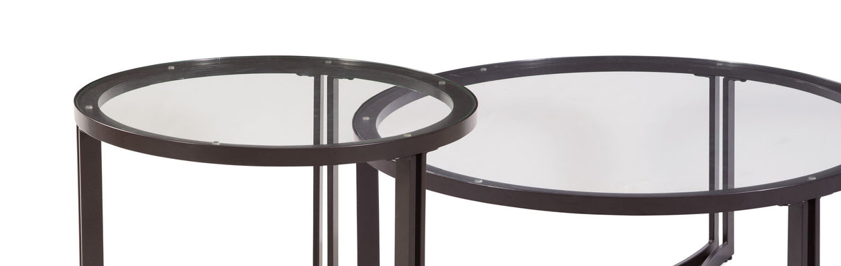Trucco - Round Cocktail Table - Black
