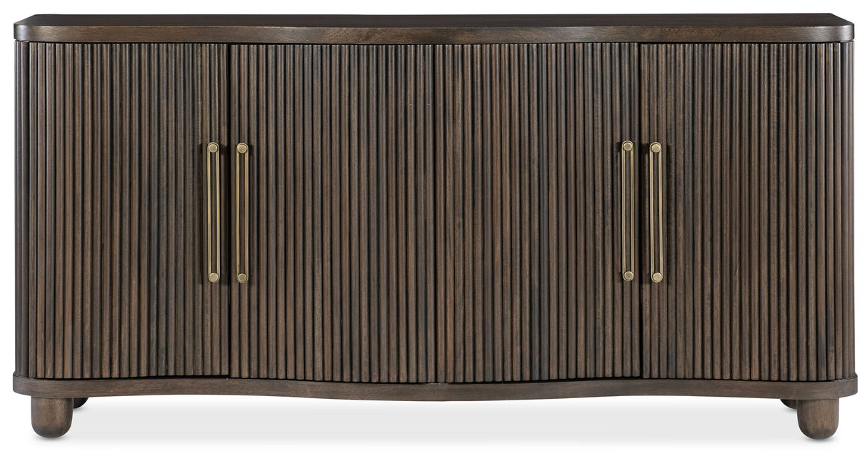 Commerce And Market - Reese Entertainment Credenza - Dark Wood