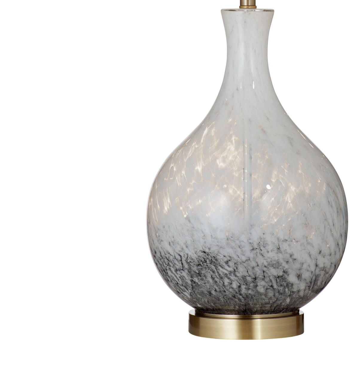 Spey - Table Lamp - White / Black / Brushed Gold