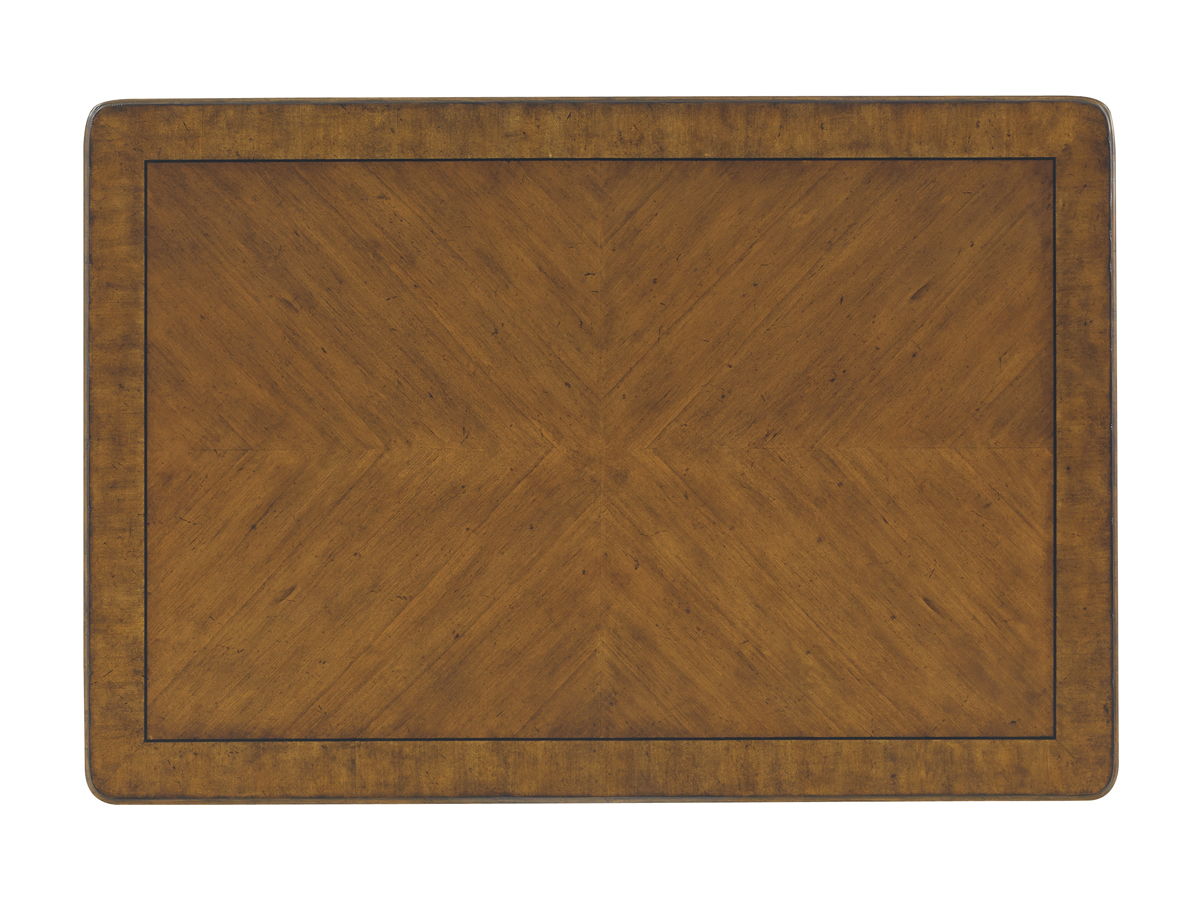 Bali Hai - Vineyard Point Rectangular Cocktail Table - Dark Brown