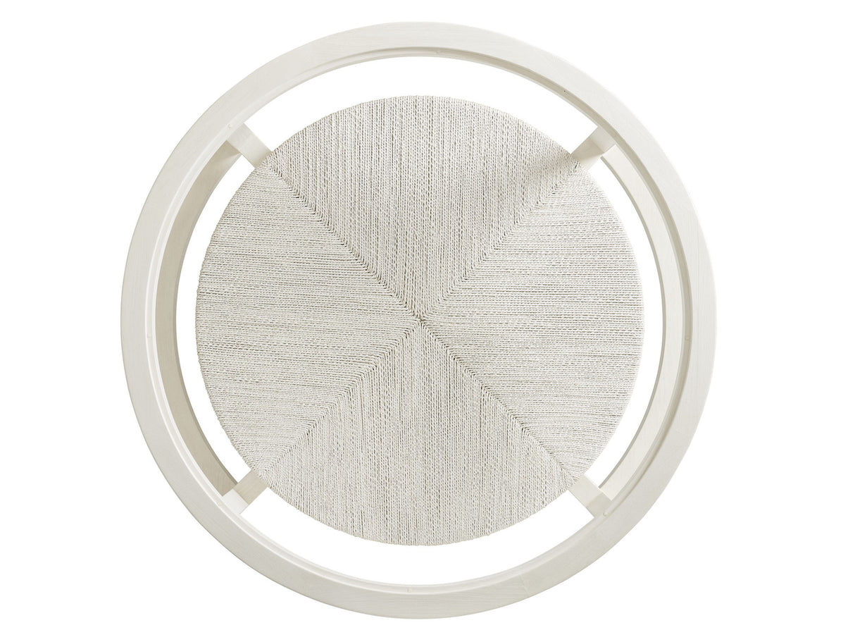 Ocean Breeze - Pompano Round Cocktail Table - White