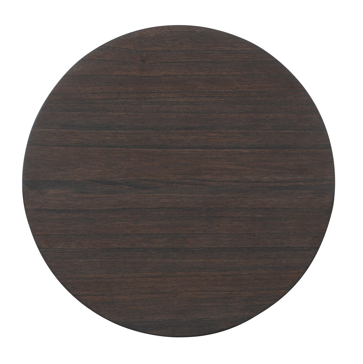 Commerce And Market - Round Side Table - Dark Brown
