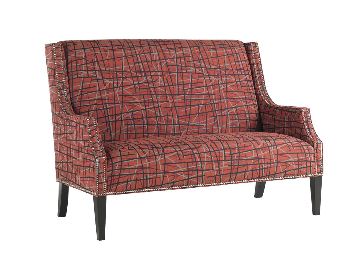Lexington Upholstery - Turino Settee - Red