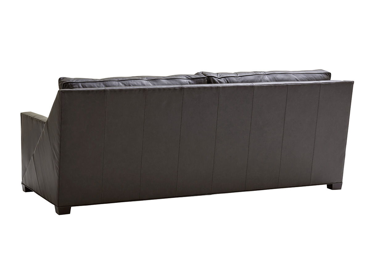 Lexington Leather - Wright Leather Sofa - Dark Brown