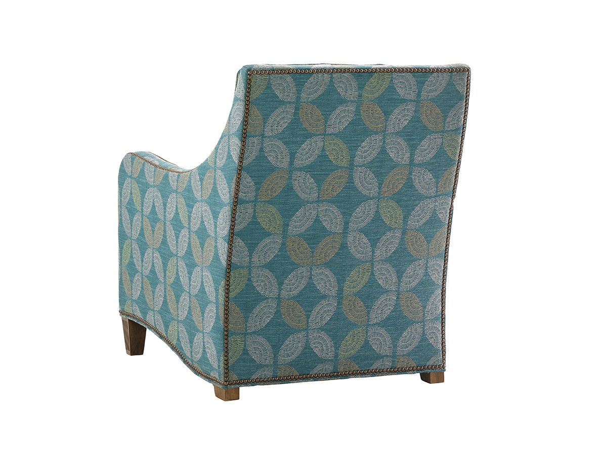 Royal Kahala - Koko Chair - Dark Red / Light Brown