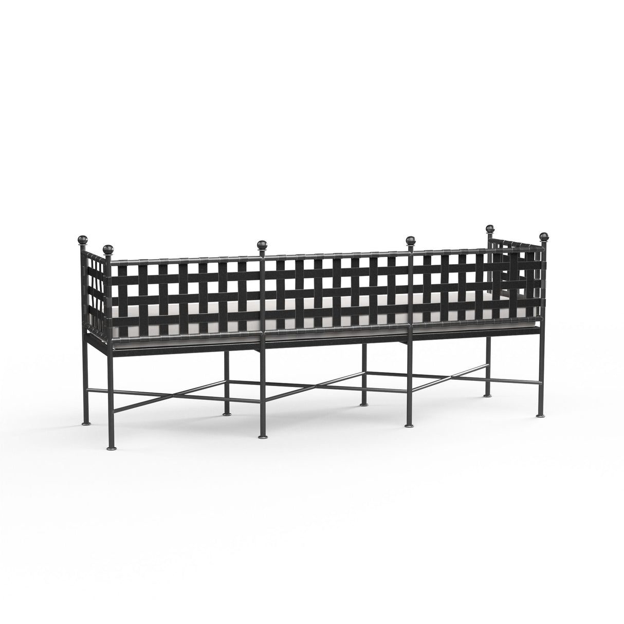 Provence - Garden Bench - Canvas White