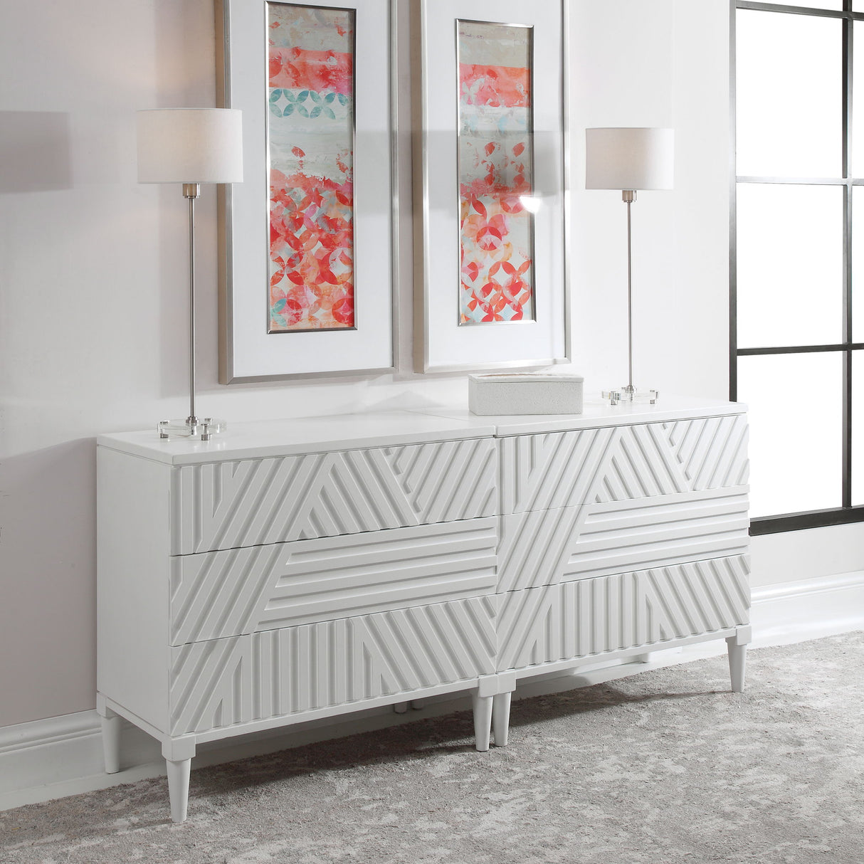 Colby - Drawer Chest - White