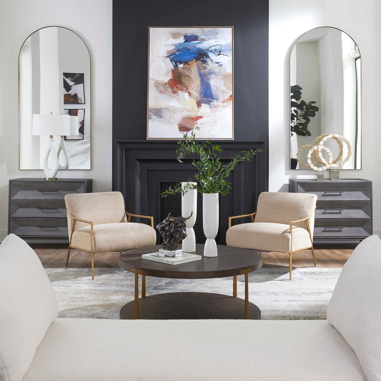 Palisade - Round Wood Coffee Table