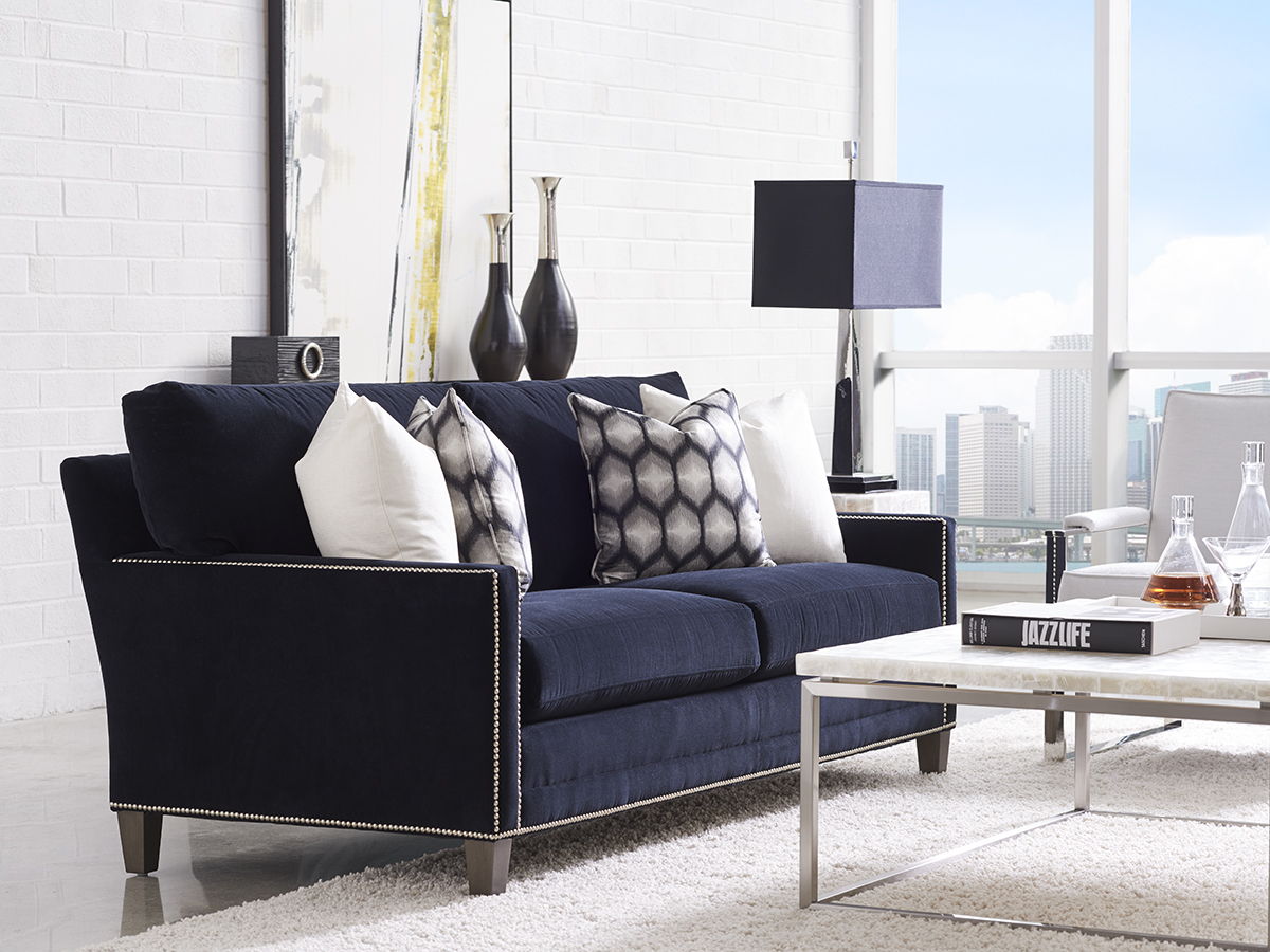 Lexington Upholstery - Bristol Sofa - Blue