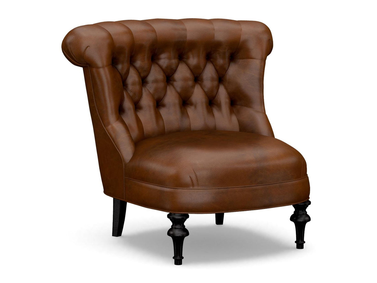 Lexington Leather - Xavier Leather Chair - Dark Brown