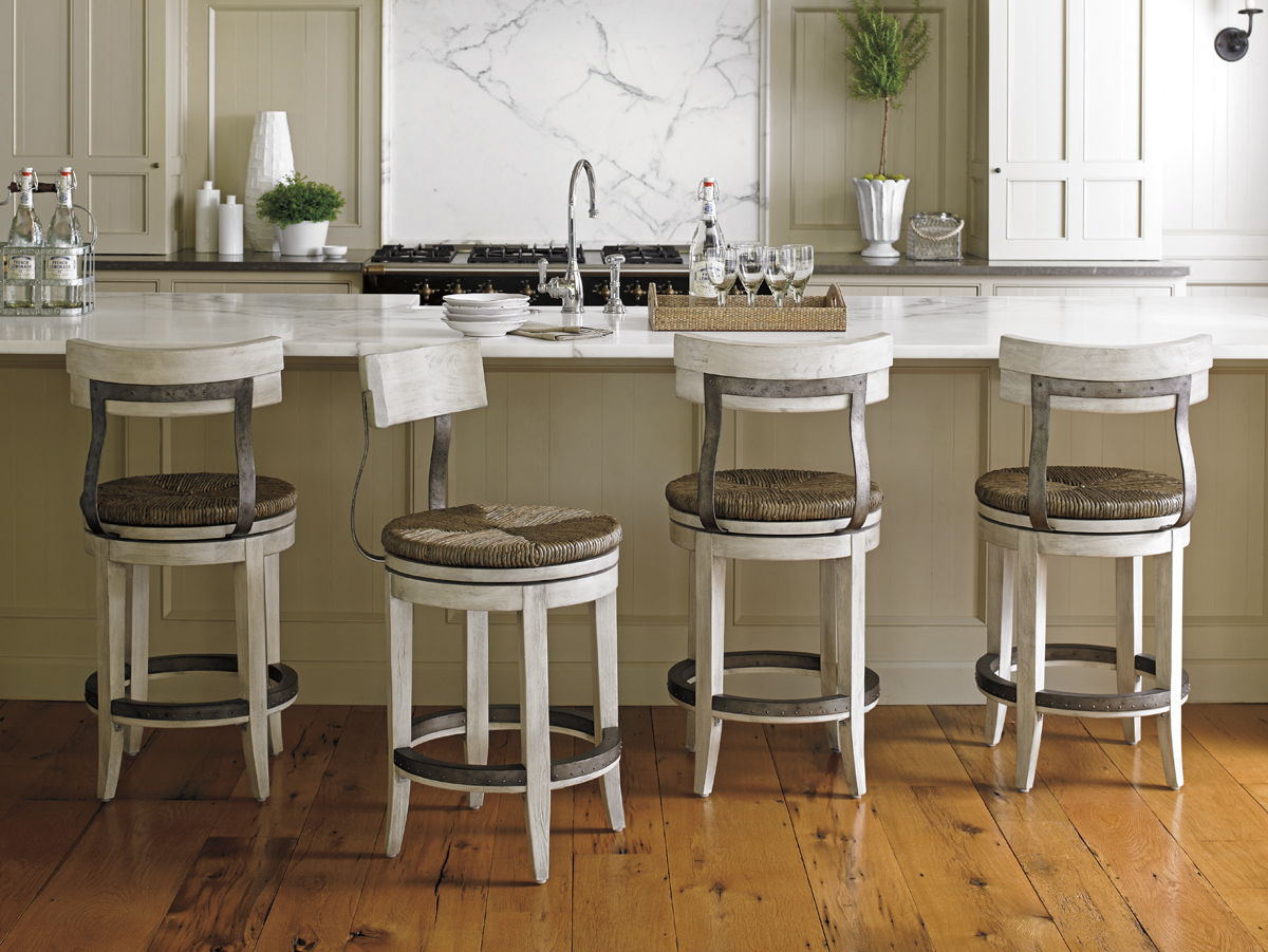 Oyster Bay - Merrick Swivel Bar Stool