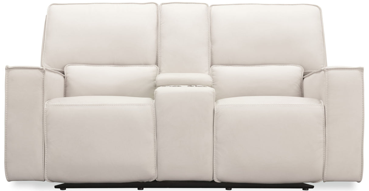 MS - Miles Zero Gravity Console Loveseat With Power Recline & Power Headrest