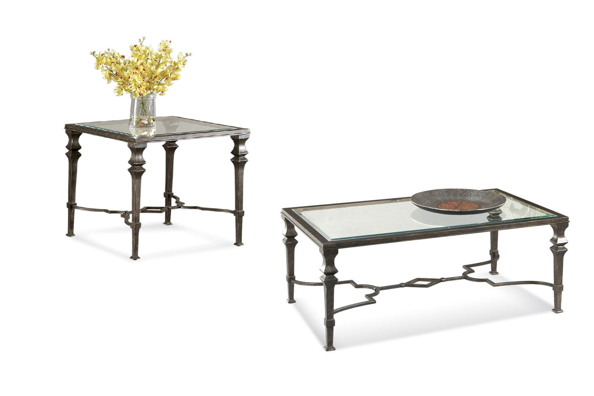 Lido - Square End Table - Brown