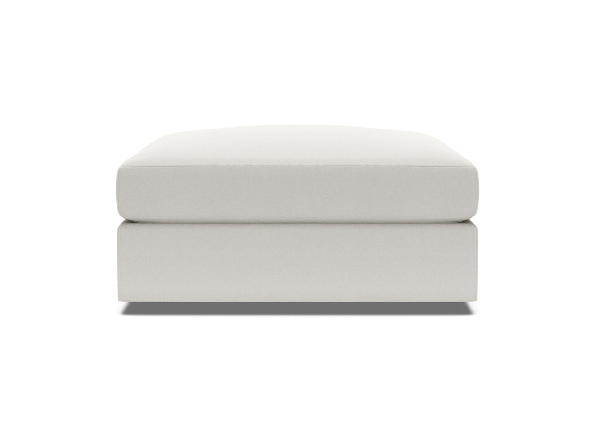 Artistica Upholstery - Vivien Bumper Ottoman - White