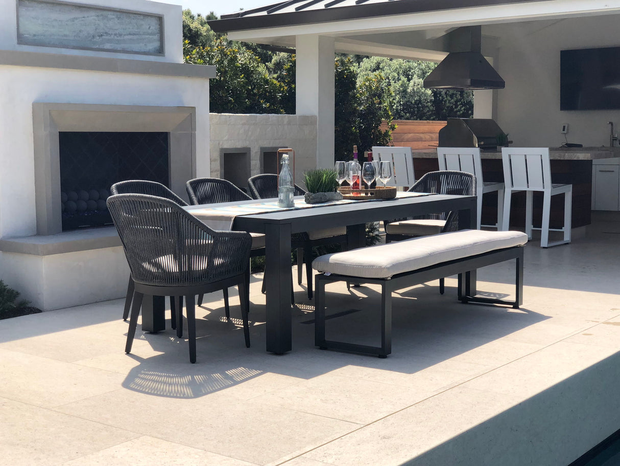 Milano - Dining Chair, With Self Welt - Echo Ash / Dark Gray