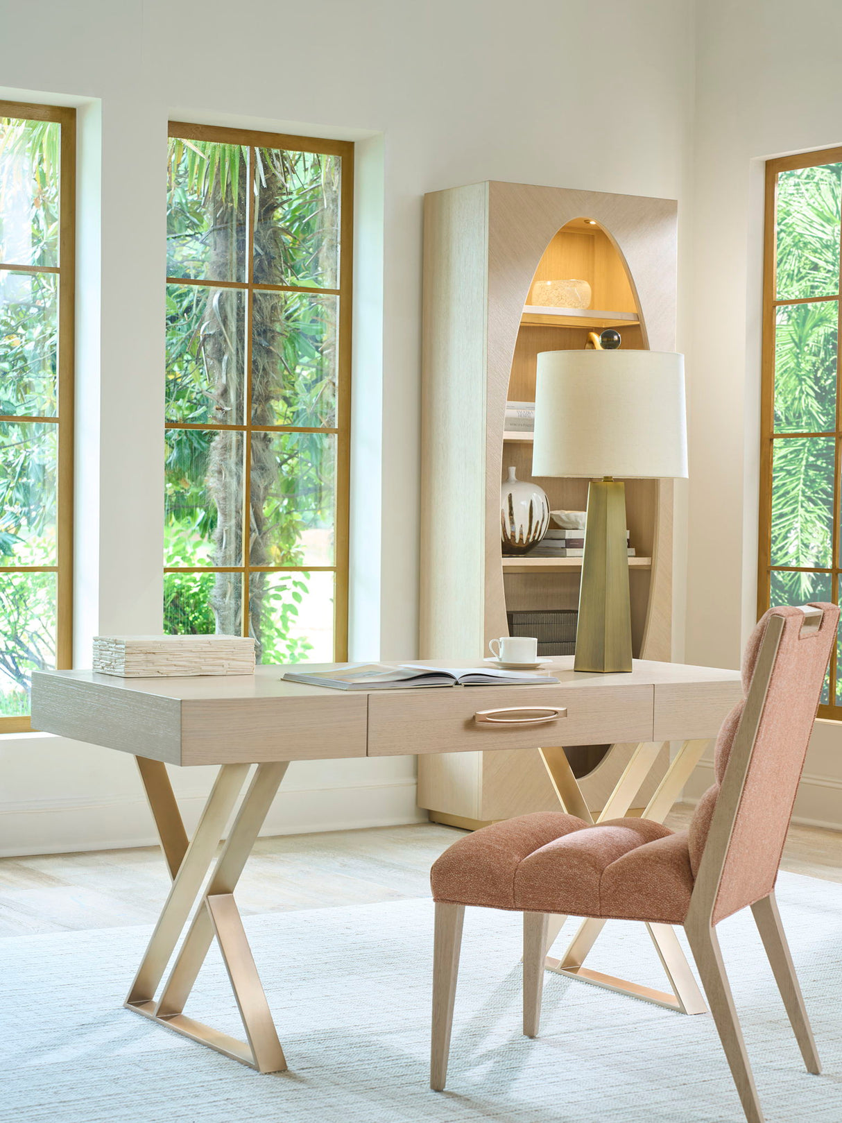 Apogee - Writing Desk - Light Brown