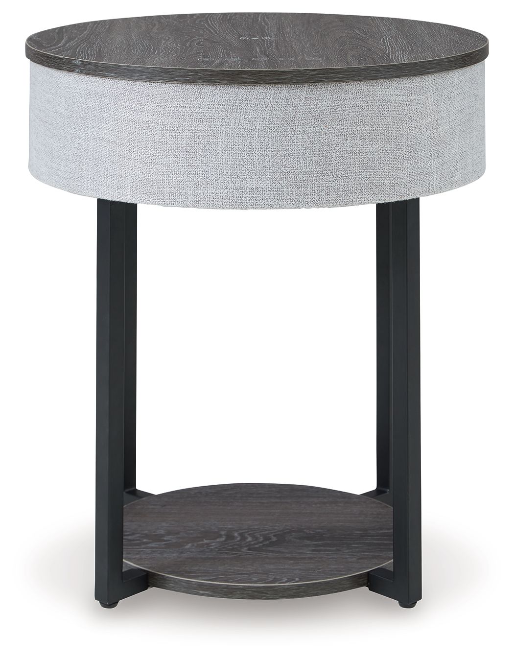 Sethlen - Accent Table - Gray / Black