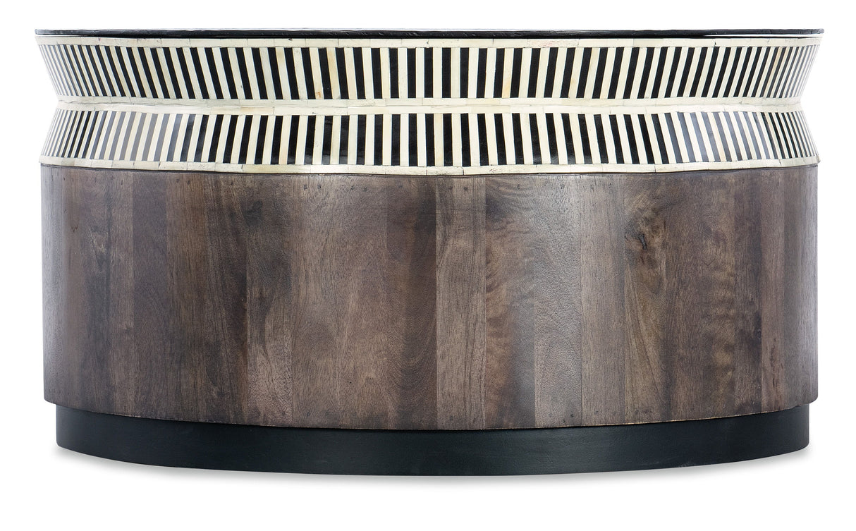 Commerce And Market - Jacobs Ladder Cocktail Table - Dark Brown