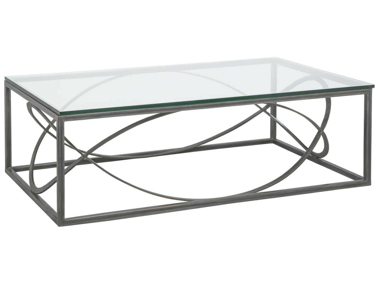 Metal Designs - Ellipse Rectangular Cocktail Table