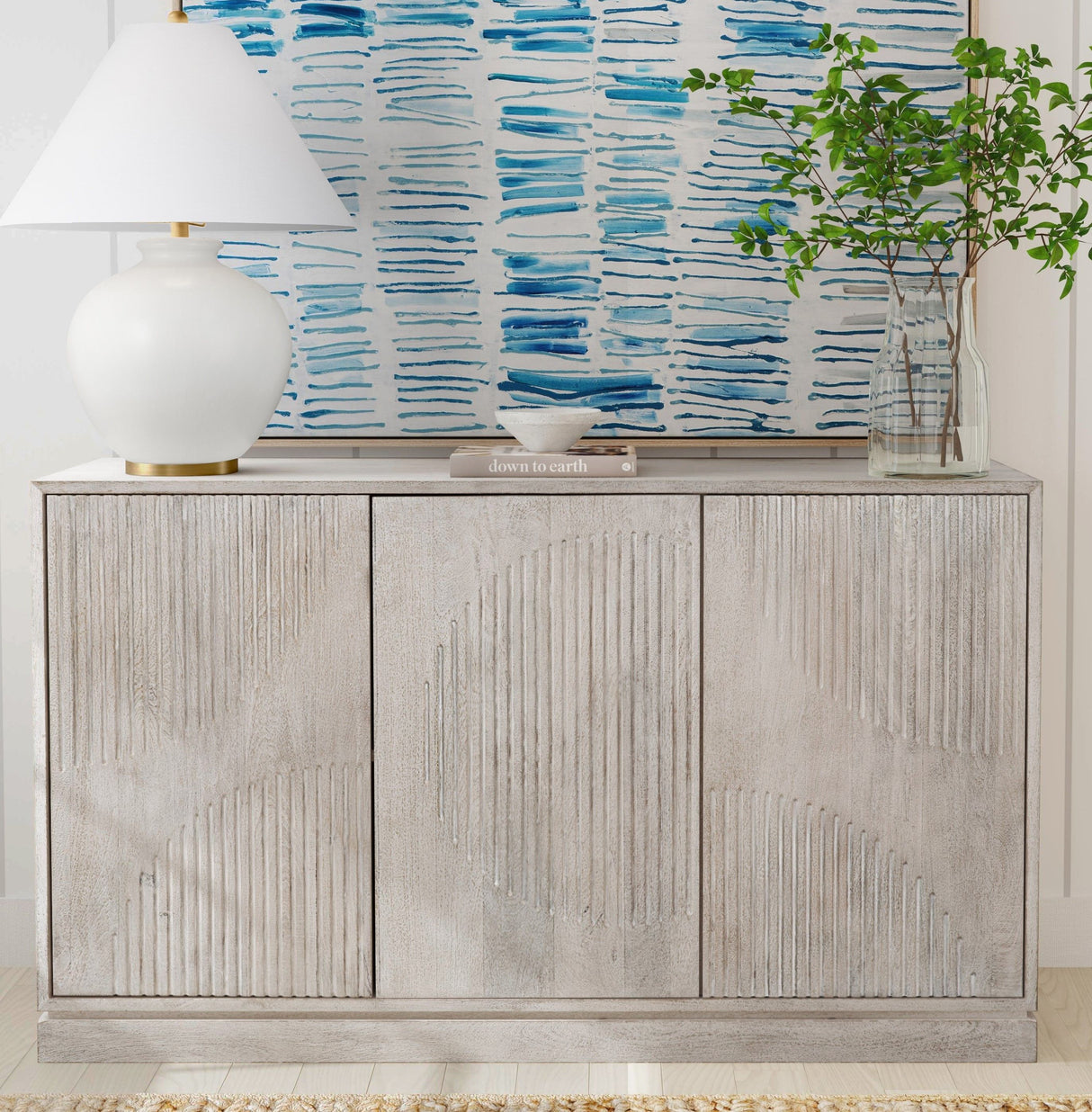 Bali - Server - White Wash