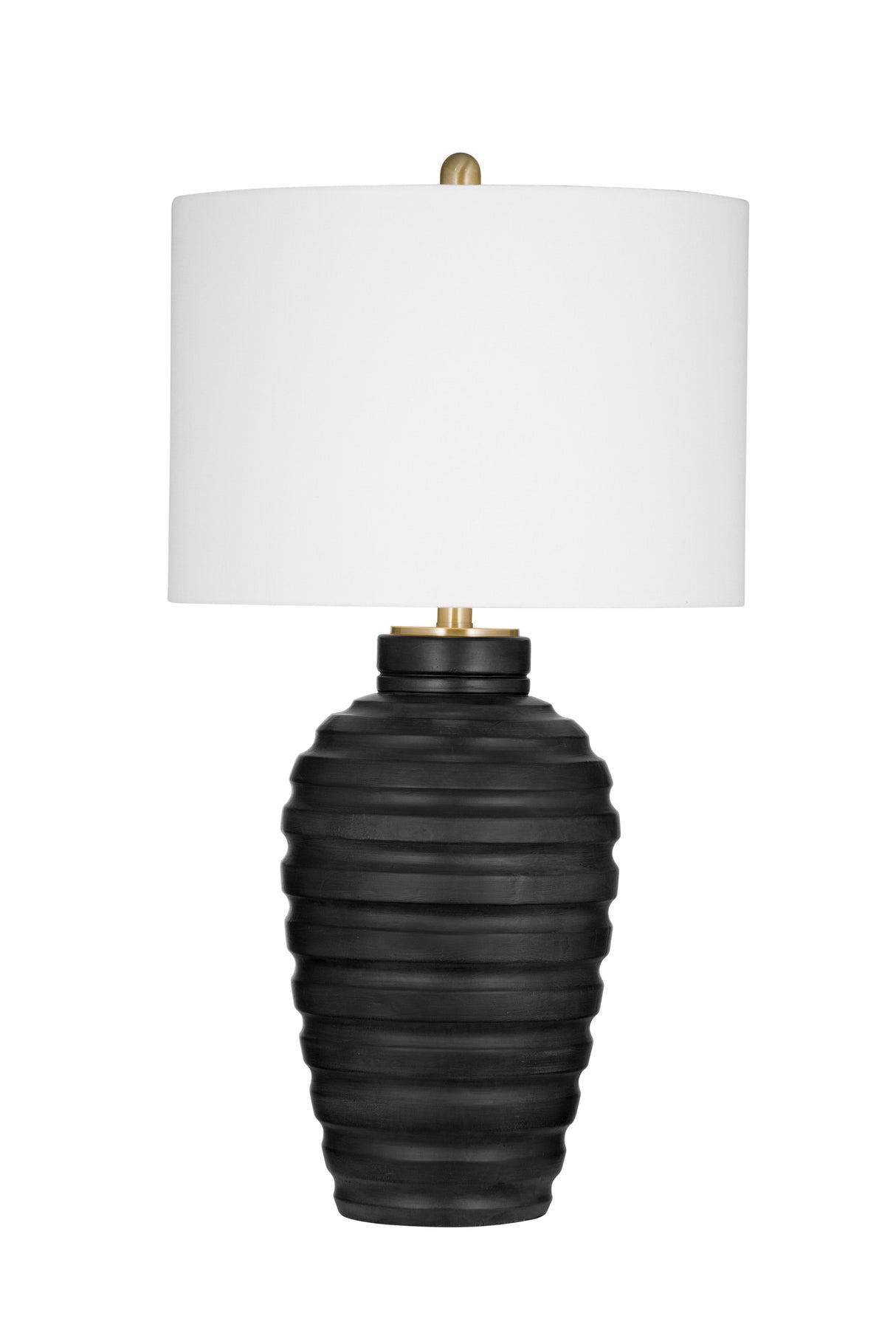 Hale - Table Lamp - Black / White