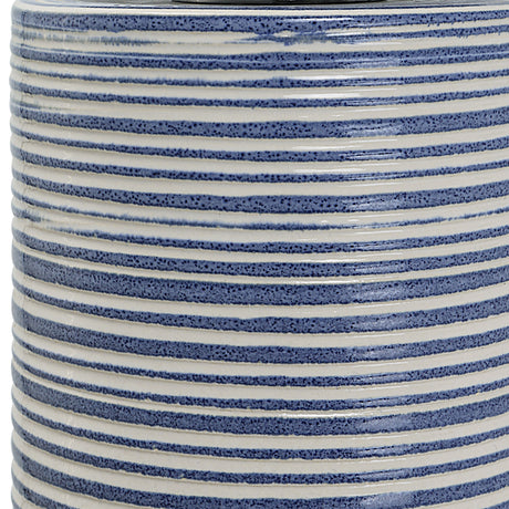 Montauk - Ceramic Candleholders, Set Of 2 - Blue