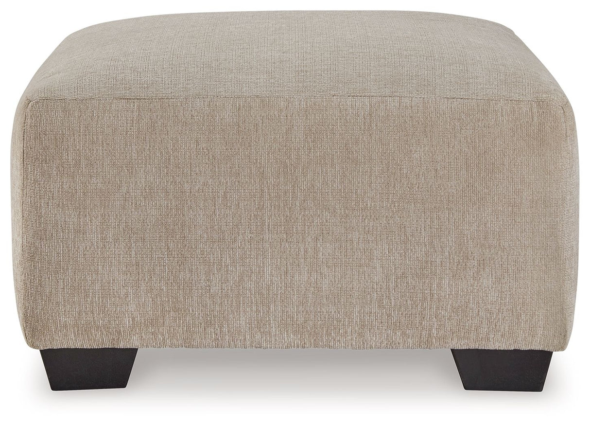 Brogan Bay - Oversized Accent Ottoman - Cork