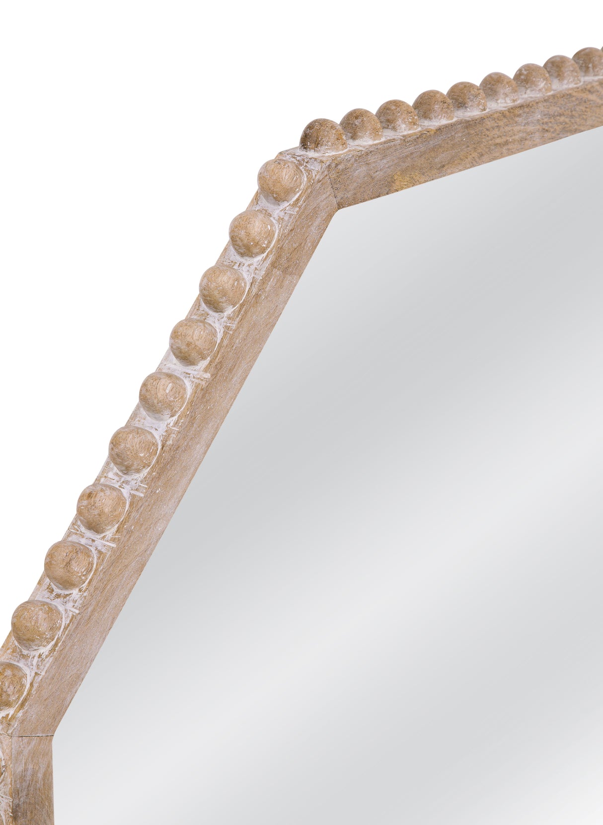 Virz - Wall Mirror - White Wash