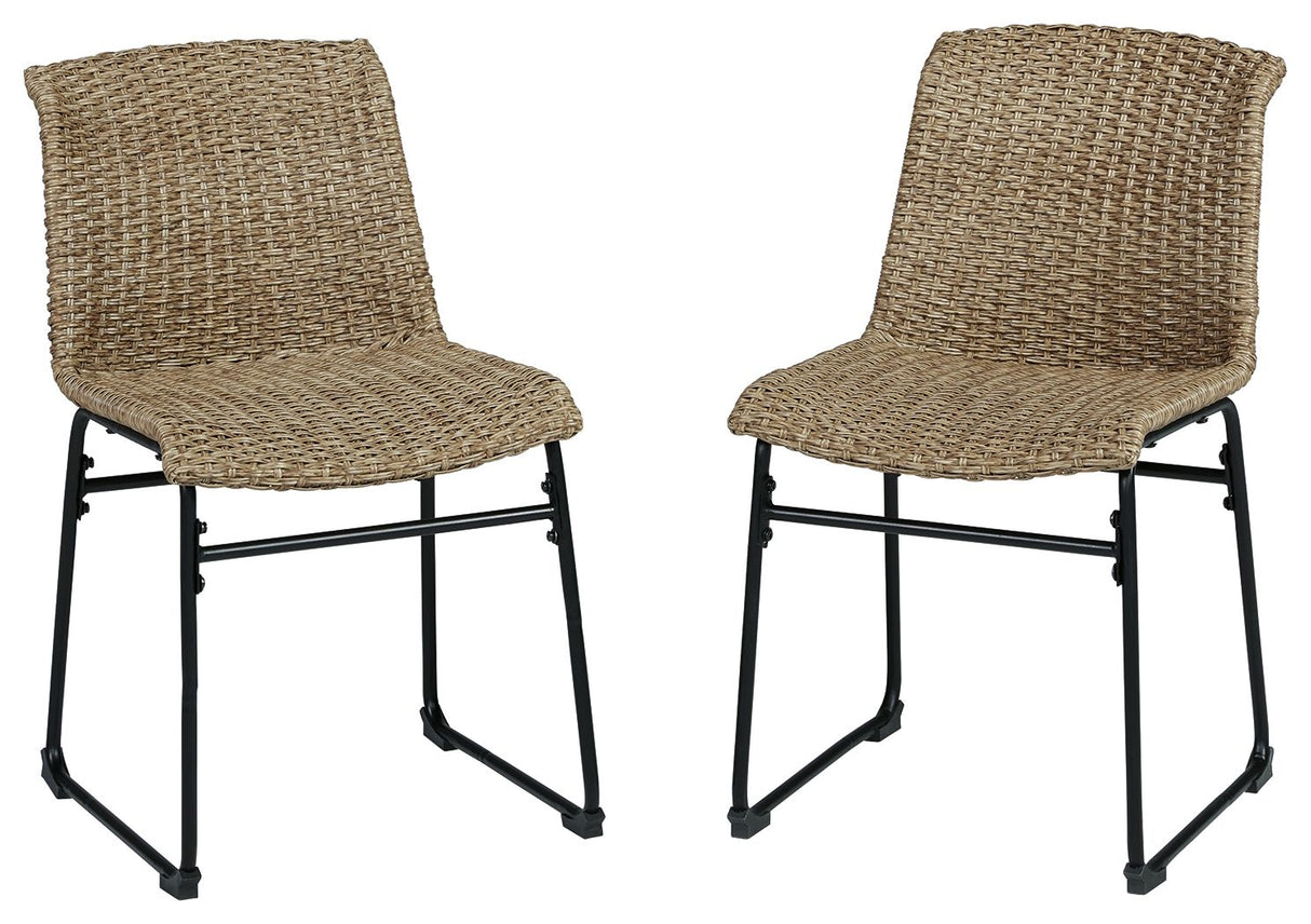 Amaris - Chair (Set of 2) - Brown / Black