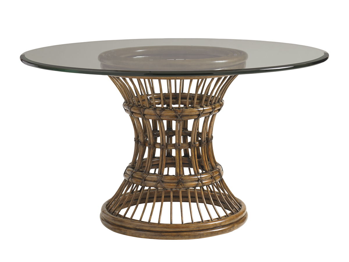 Bali Hai - Latitude Dining Table With Glass Top