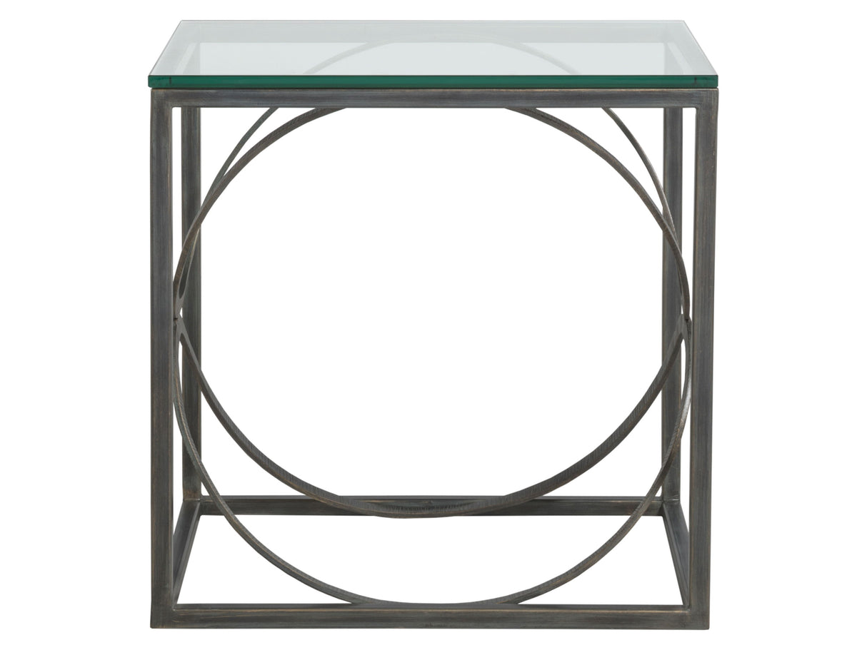 Metal Designs - Ellipse Rectangular End Table