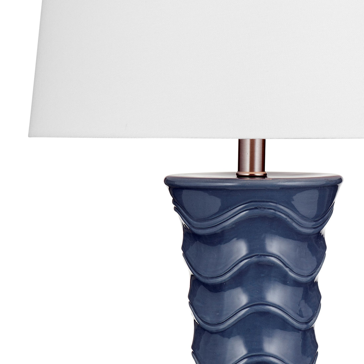 Gere - Table Lamp - Blue / White