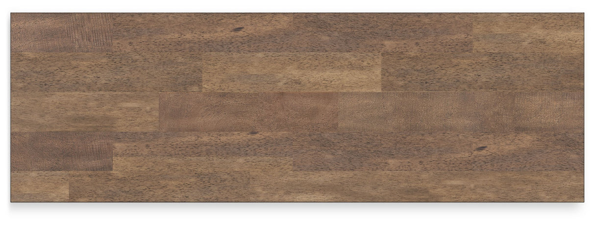 Wildenauer - Large Dining Room Bench - Brown / Black