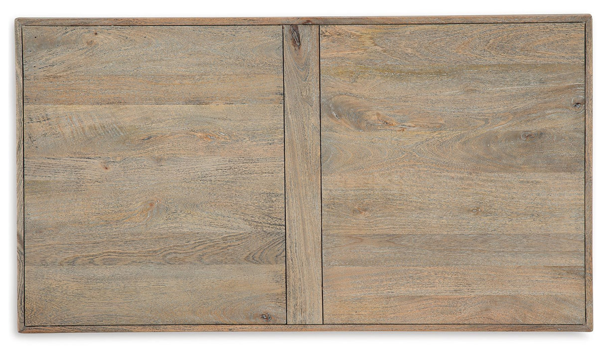 Bristenfort - Rectangular Cocktail Table - Brown / Black