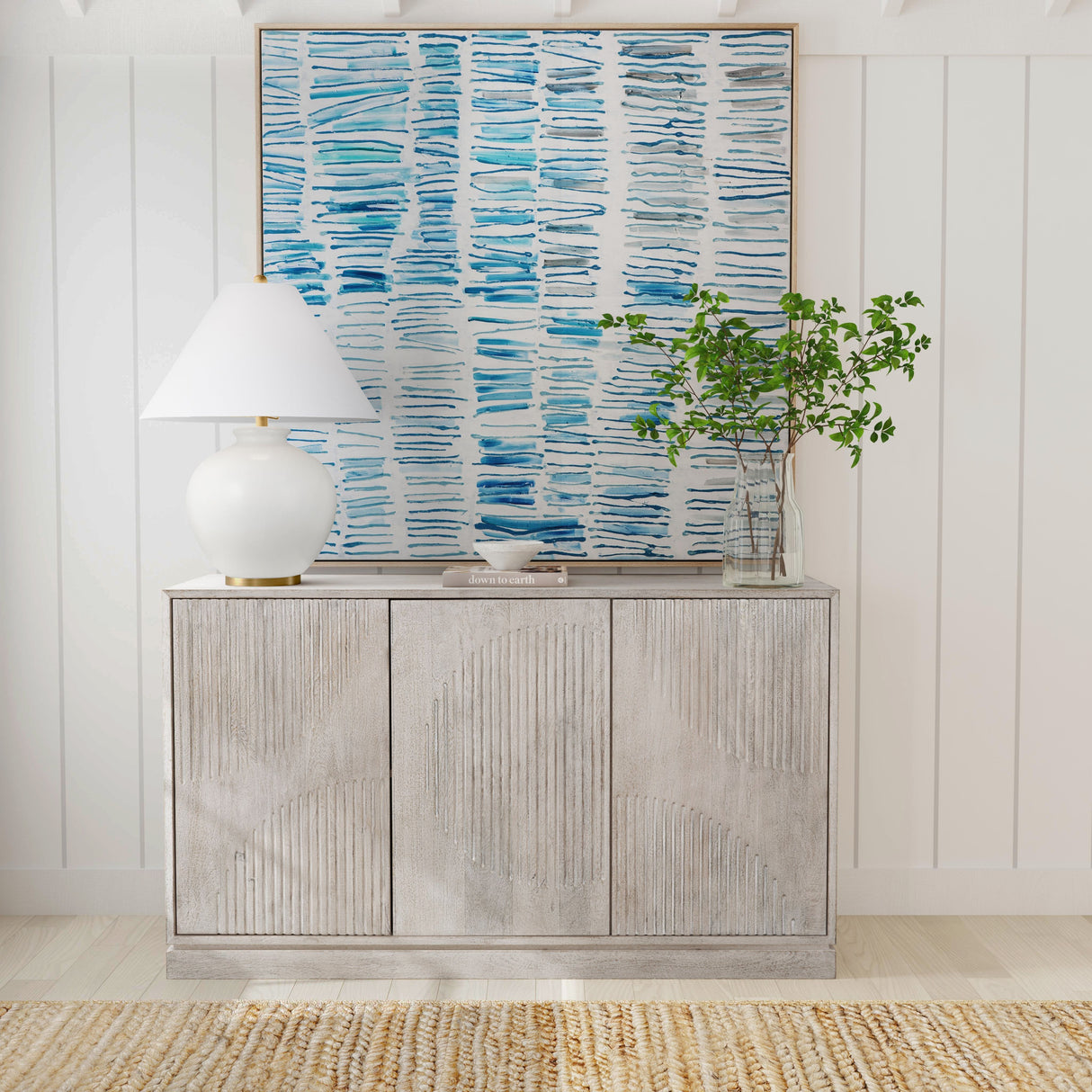 Bali - Server - White Wash