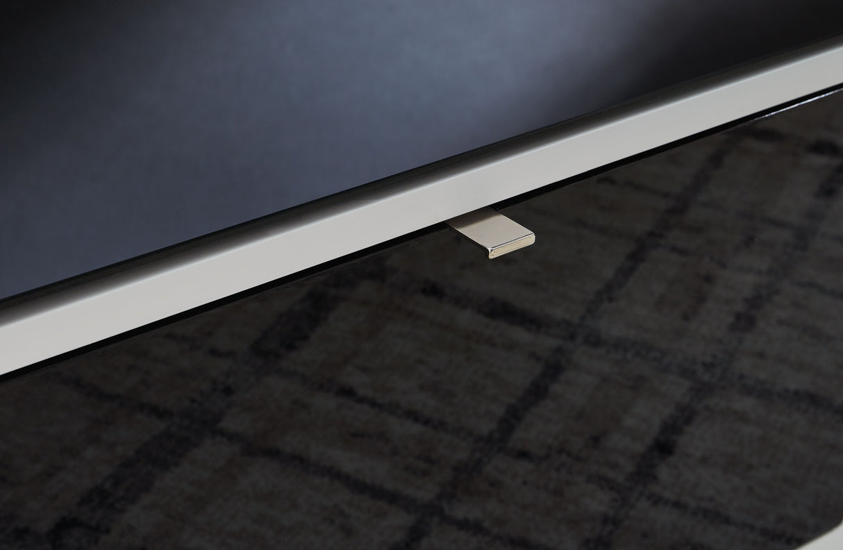 Gardoni - Rectangular Cocktail Table - White / Black