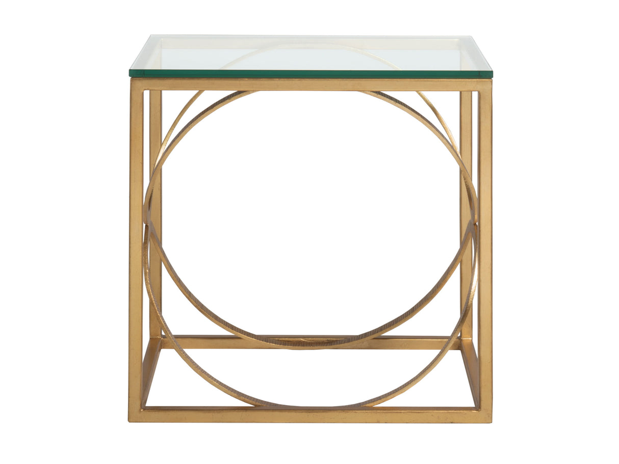 Metal Designs - Ellipse Rectangular End Table
