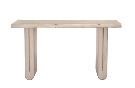 Nadia - Wood Console Table - White