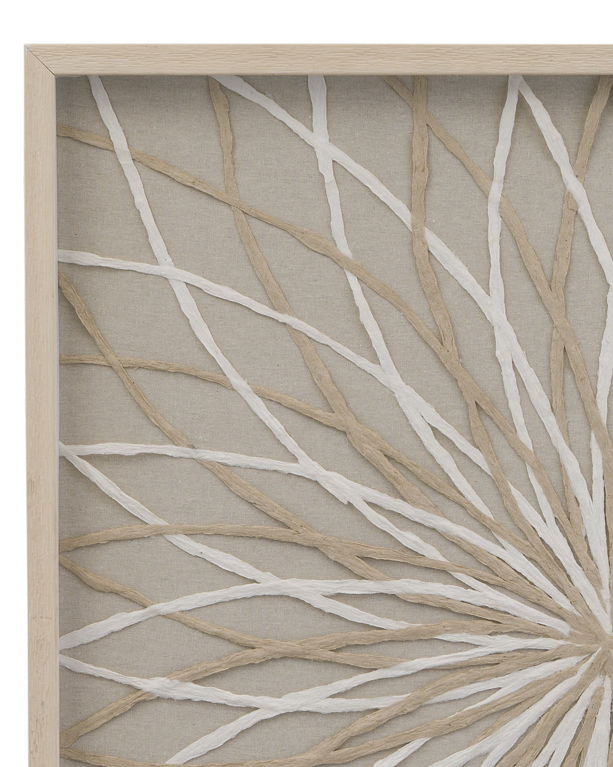 Bengaline Canvas Art - Beige