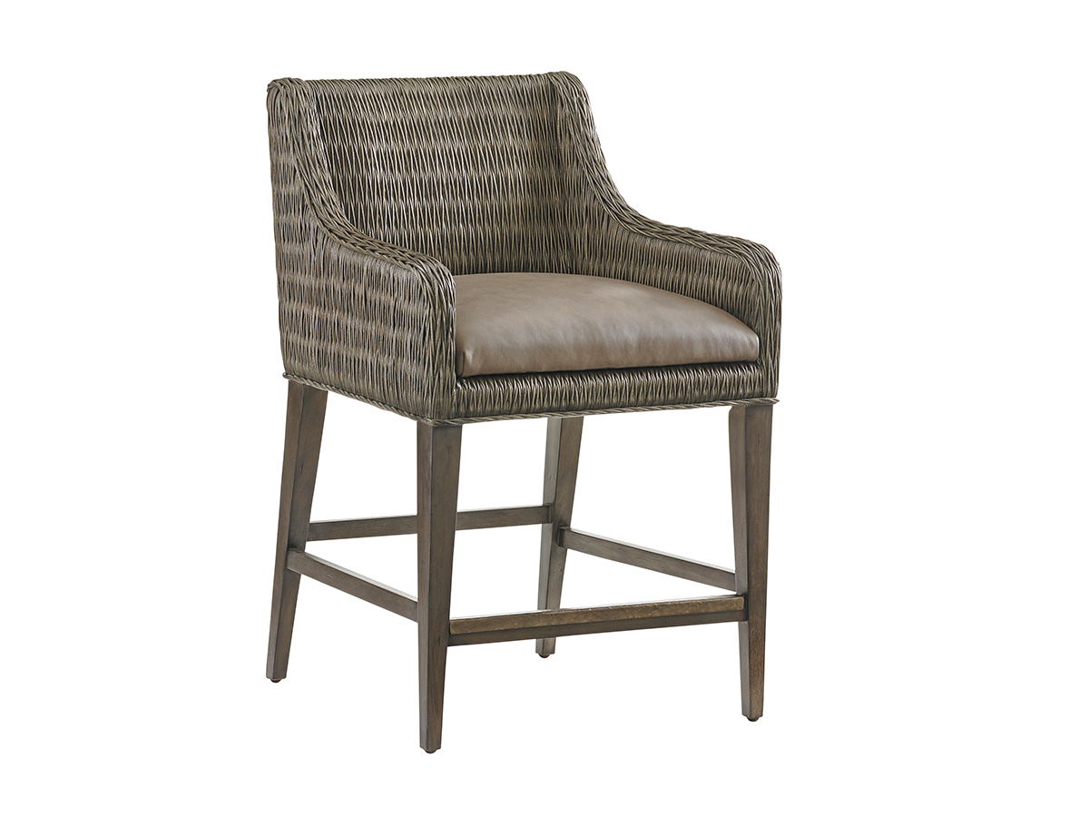 Cypress Point - Turner Woven Bar Stool