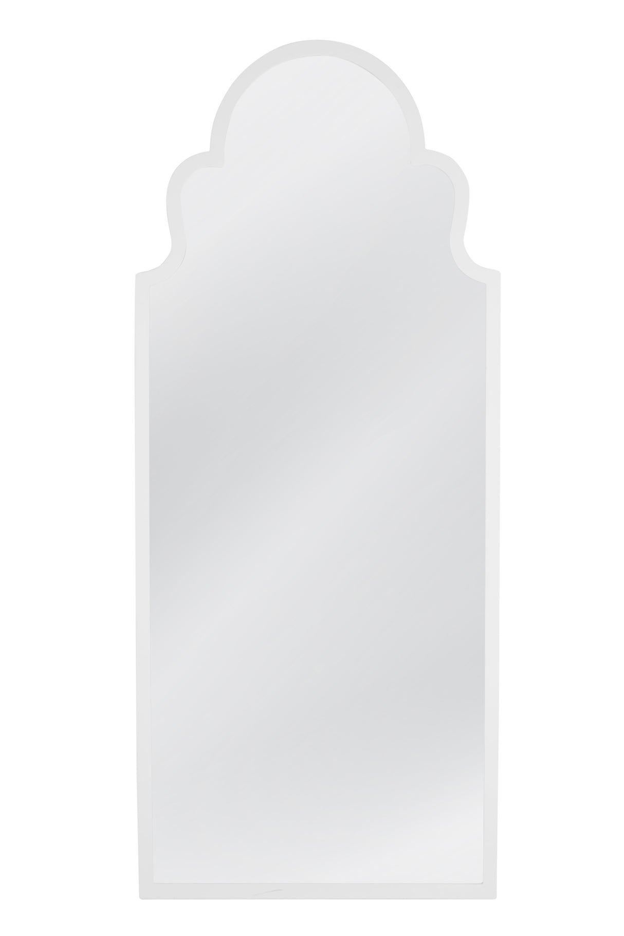 Elberta - Floor Mirror - White