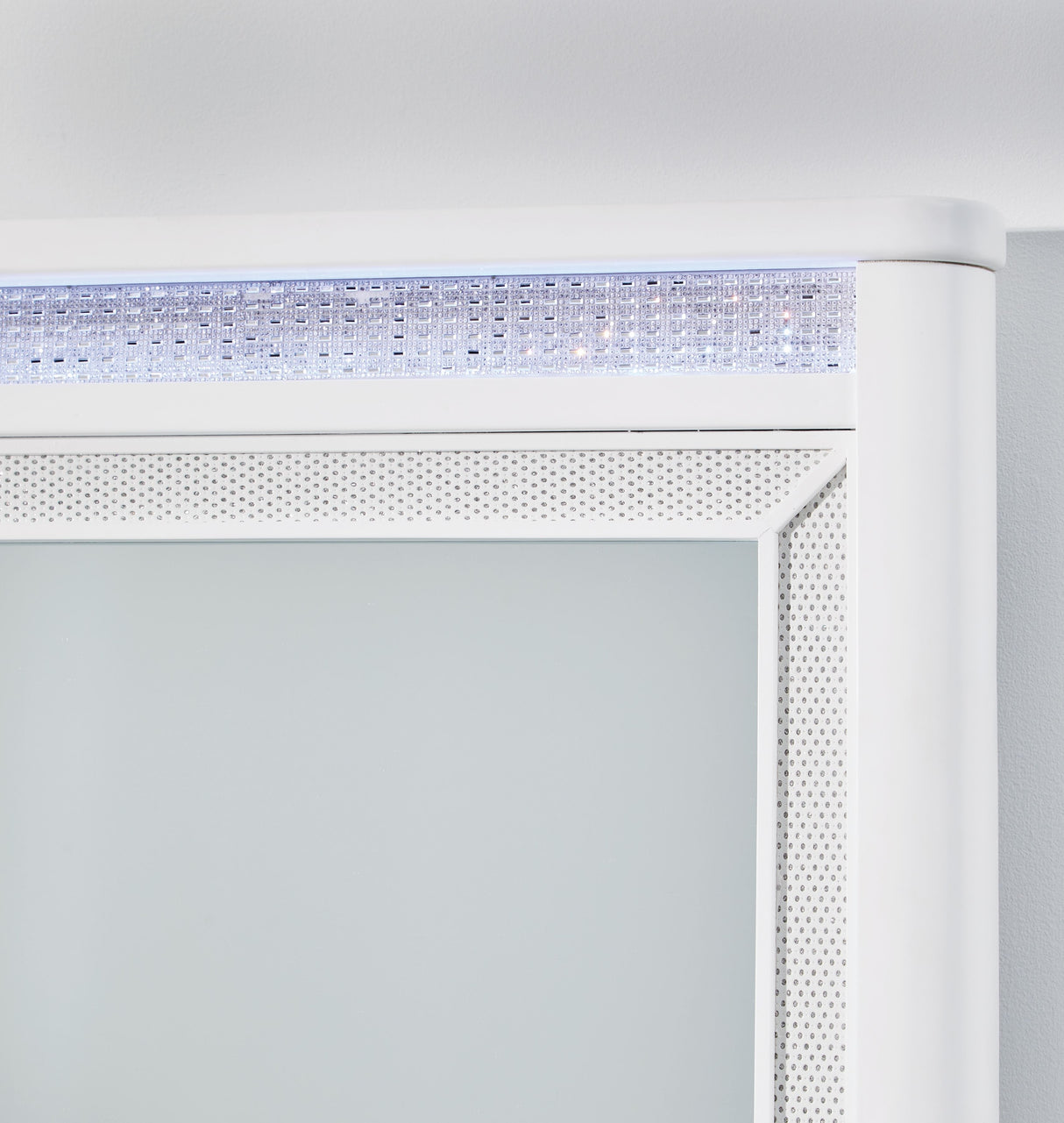 Chalanna - Dresser And Mirror - White