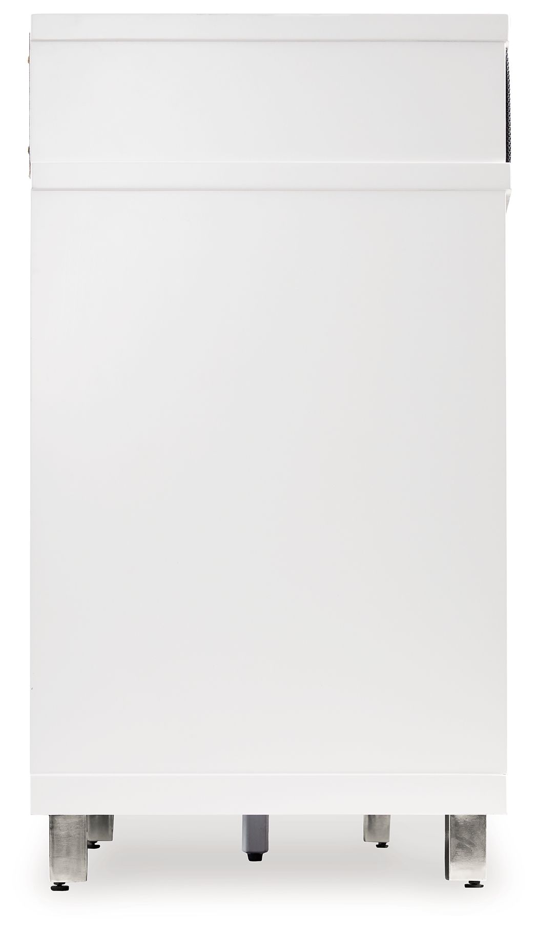 Gardoni - XL TV Stand With Fireplace Option - White / Black