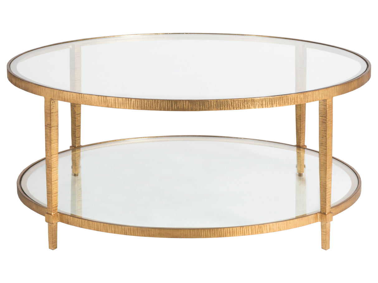 Metal Designs - Claret Round Cocktail Table