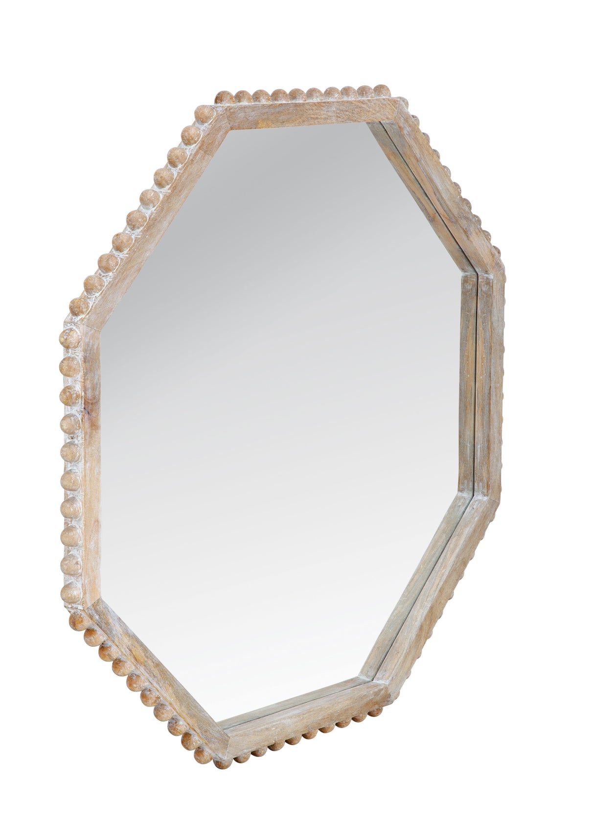 Virz - Wall Mirror - White Wash