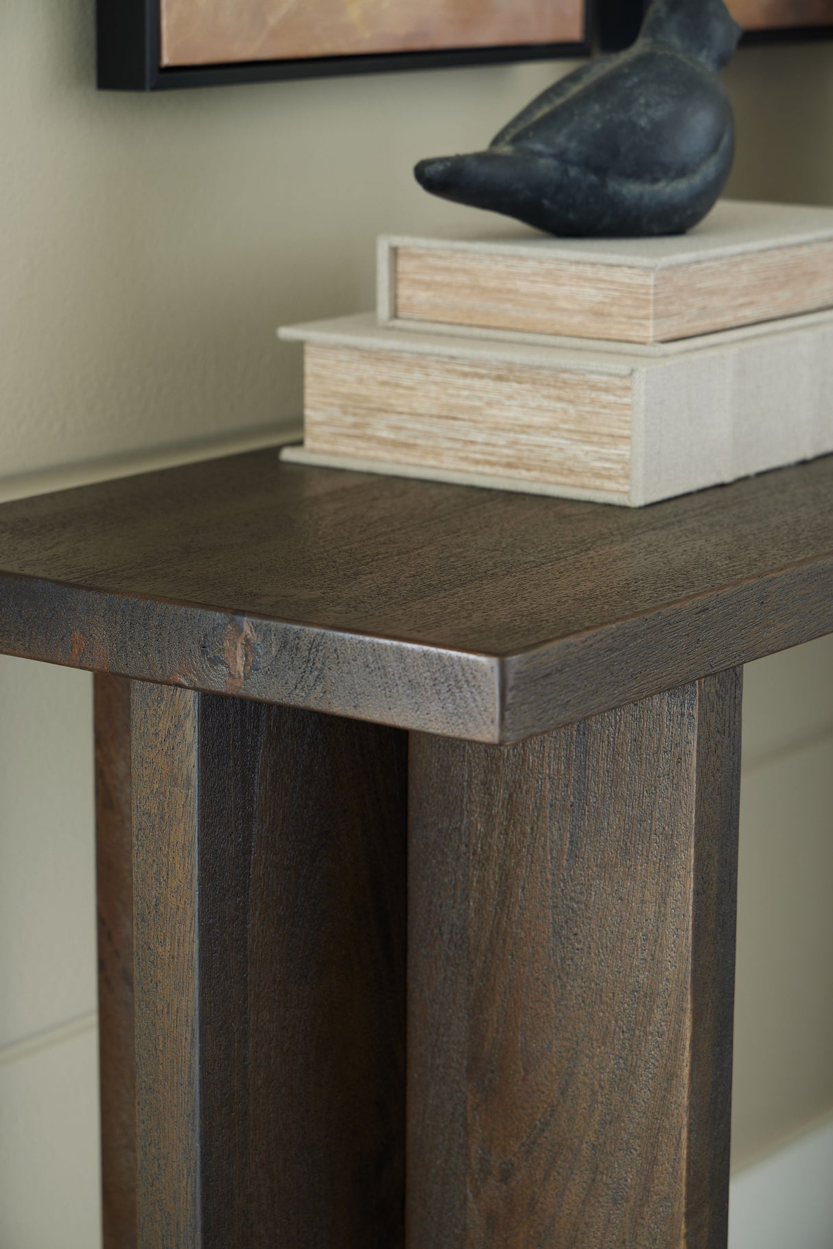 Jalenry - Console Sofa Table - Grayish Brown
