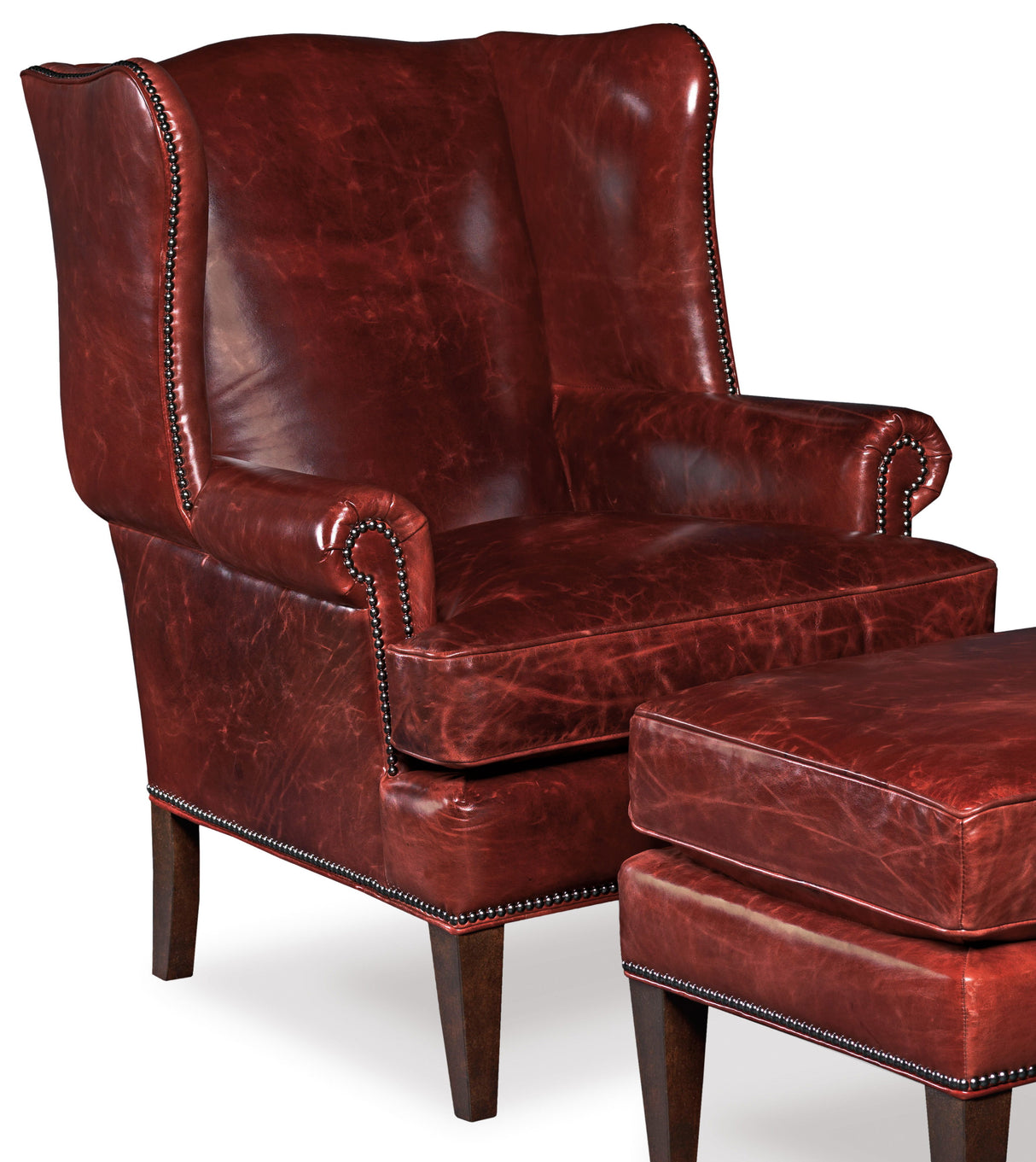 CC - Blakeley Club Chair - Dark Red