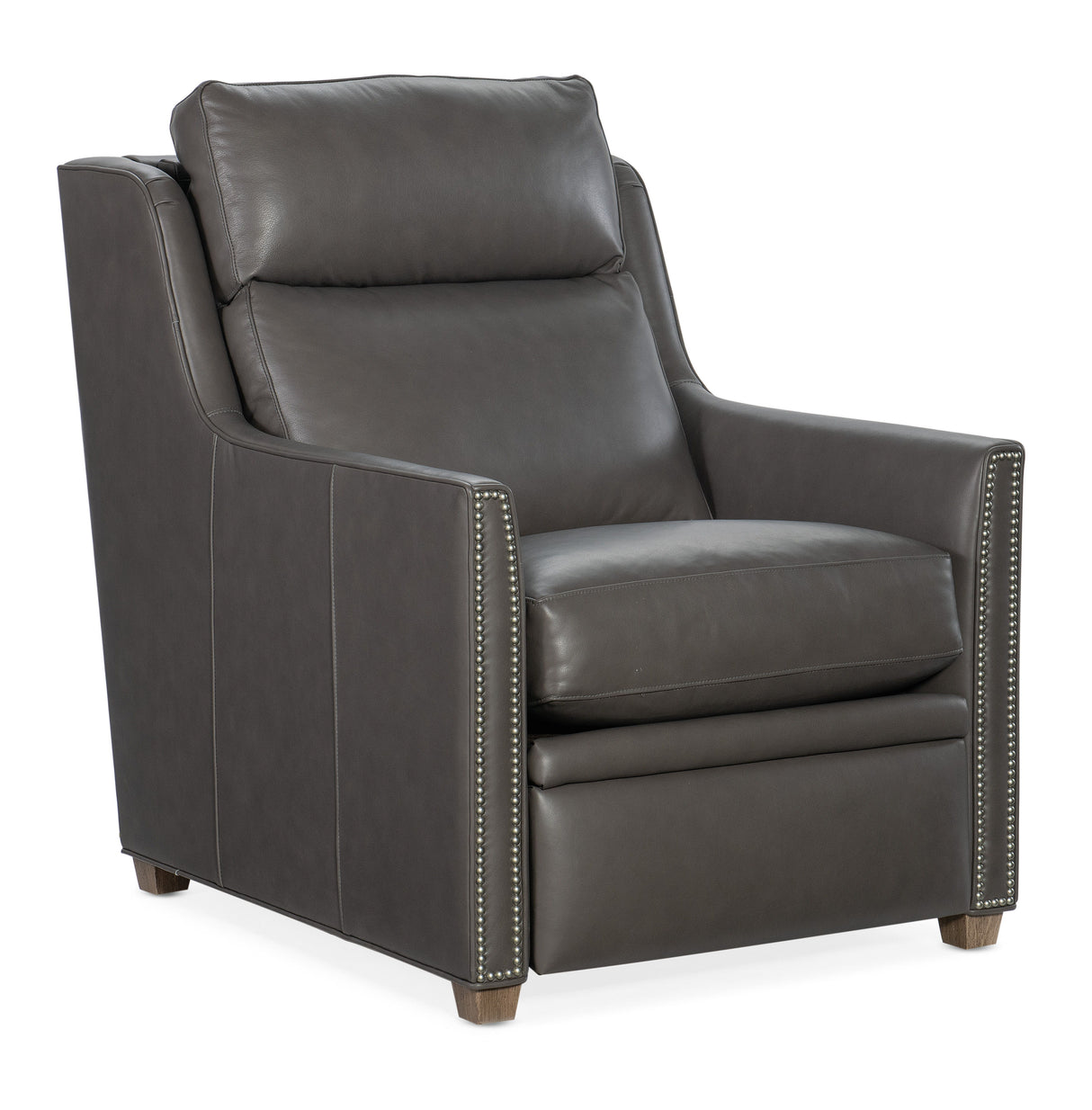 Johnston - Chair Full Recline - Dark Gray